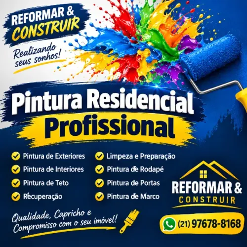 Equipe de pintores de balancinho