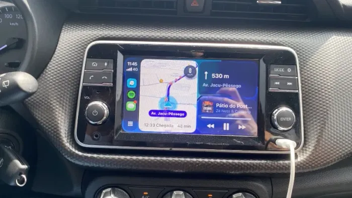 Multimídia Nissan Kicks 2018 a 2024 Original 