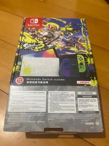 Caixa Nintendo Switch Splatoon