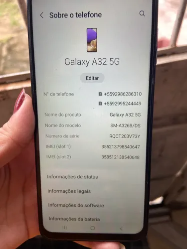 Samsung a32 5g 128 gigas