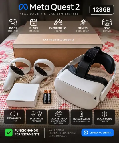 Meta Quest 2 - Mais top da OLX