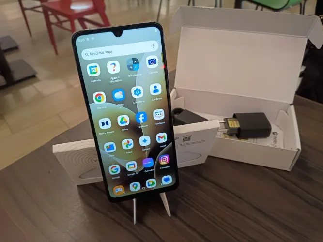 Motorola G6 Zerado, 6 de RAM e 256 GB de ROM. Nunca usado. Na caixa e com Nota Fiscal