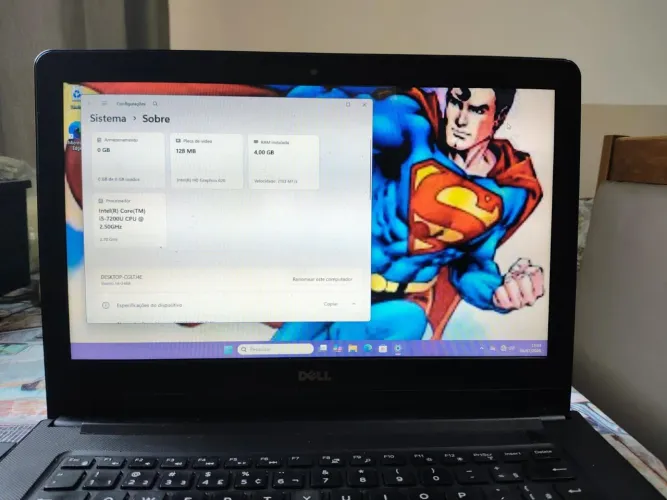 Notebook Dell core i5 7geracao