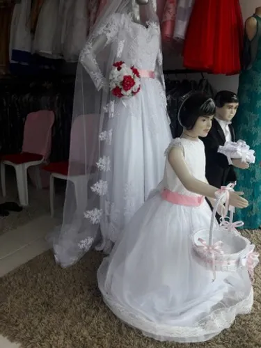Loja de aluguel de roupas de noivas, pacote aparti de 700