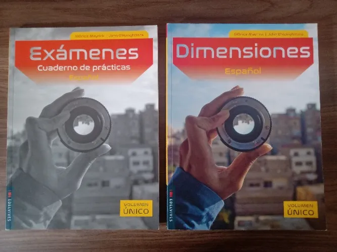 Livro de Espanhol Dimensiones e Caderno de Atividades