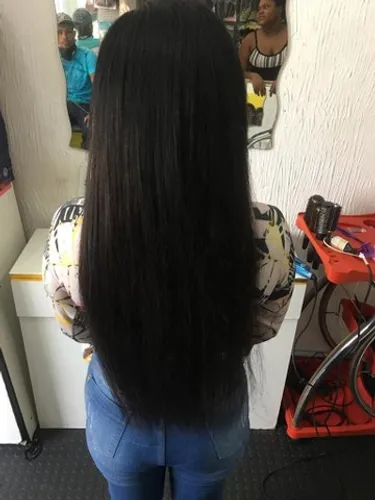 Promoção imperdível! Pre Black Cabelo humano liso ondulado 