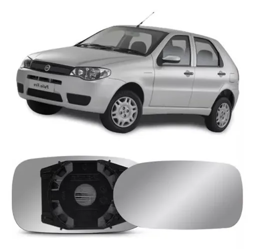 Lente Retrovisor Fiat Palio 2004/2010 Lado Esquerdo