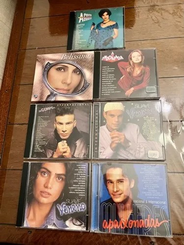 Lote 1 -  CDs de novelas diversos 7 itens usados 