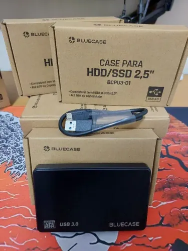 Case para HD/SSD 2,5" SATA USB 3.0 Externo - A&G Informática