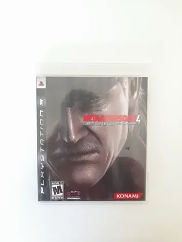 Jogo Metal Gear Solid 4 de PS3