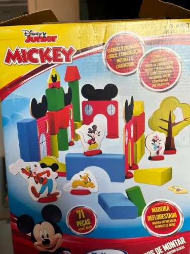 Blocos de Montar Disney Junior Mickey Xalingo - 71 peças