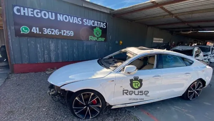 Sucata Audi A7 3.0 Tfsi Quattro Sline Sportback V6 2011 Retirada de Peças