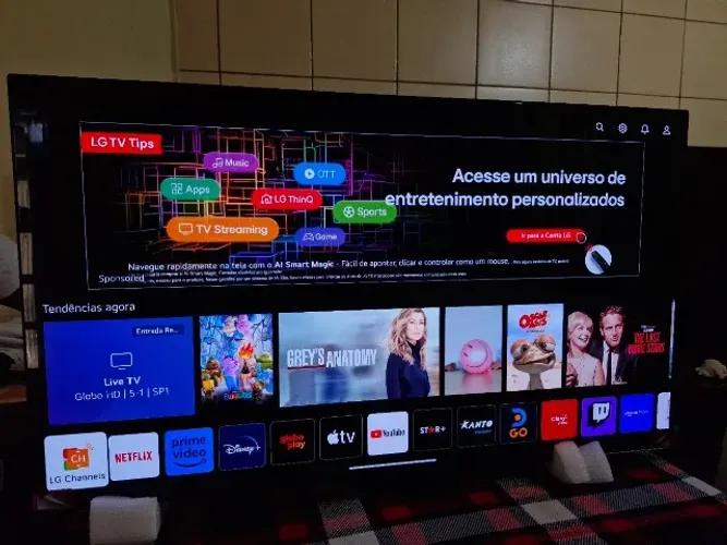 Smart Tv 48'' 4k Oled48c2psa Evo 120hz Nvidia LG Bivolt