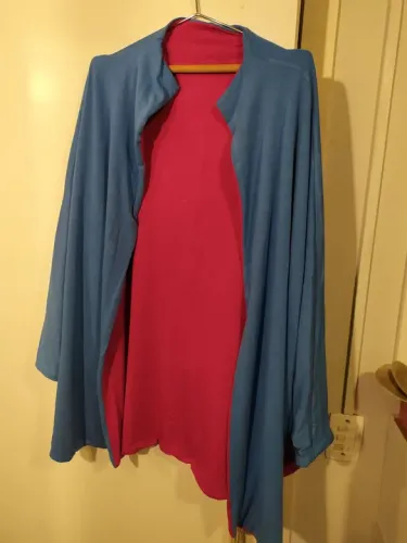 Casaco plus size dupla face 