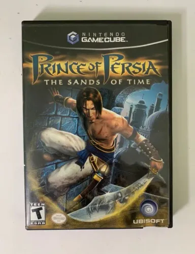 Jogo "Prince of Persia: Sands of Time" para Nintendo Gamecube *(Original, c/ Manual)*
