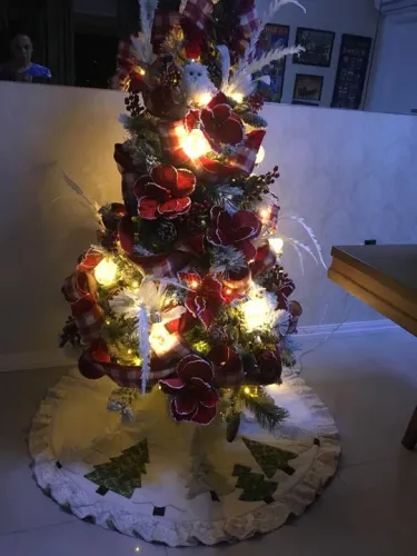Árvore de Natal Nevada Grande - Somente a Árvore