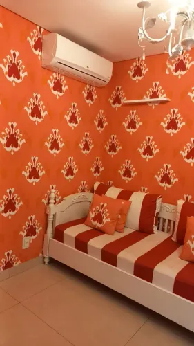 Aplicação papel de parede 
