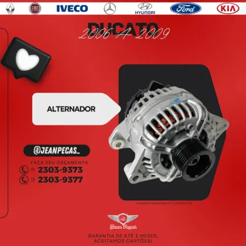 alternador - fiat ducato