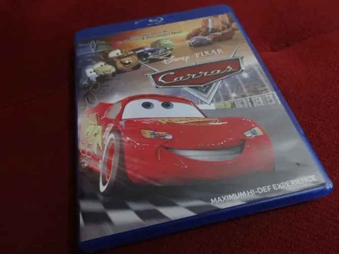 Bluray Animação Filme Carros 1 - Excelente Estado