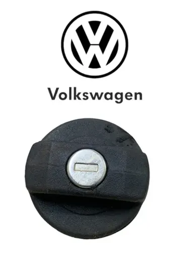 Tampa De Combustível Preta Com Rosca Volks Voyage Golf Gol 