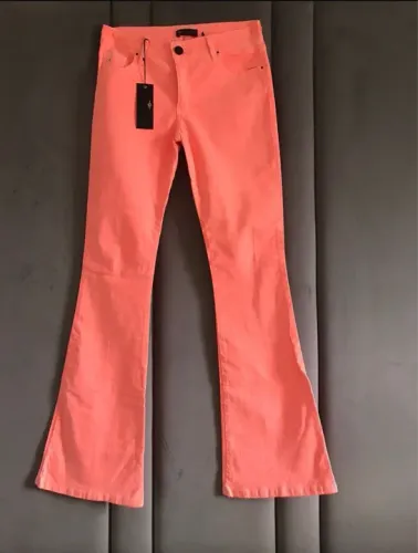 Calça  - Laranja Neon NOVA marca FOR ONE TAM 42