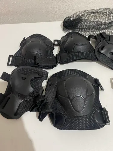 Kit de proteção preto,vender logo 