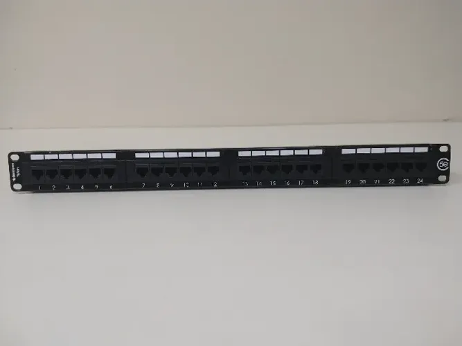 PATCH PANEL CAT5e Hellermann 24 PORTAS