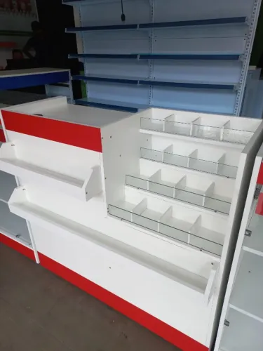BALCÃO EM MDF PARA FARMACIA, LOJAS E COMERCIO