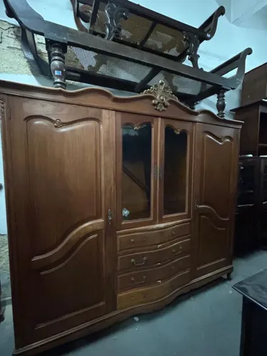 Guarda Roupa Casal Antigo em Peroba do Campo Est Chipandelle