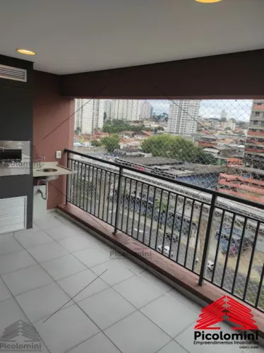 Apartamento Vila Prudente Novo com 78 Metros, 3 quartos, 1 suíte, Varanda Gourmet, 2 banhe