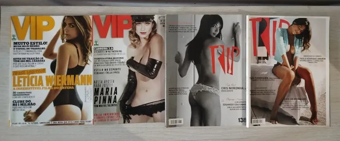 Kit Revistas Trip e VIP