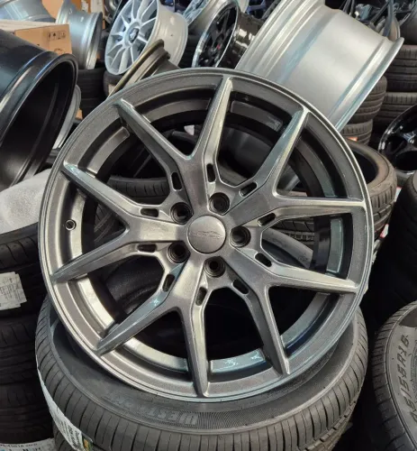 Jogo de rodas bar sampson aro 17 5x100 novas 