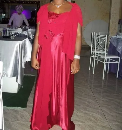 Vestido Vermelho Elegante para Festas