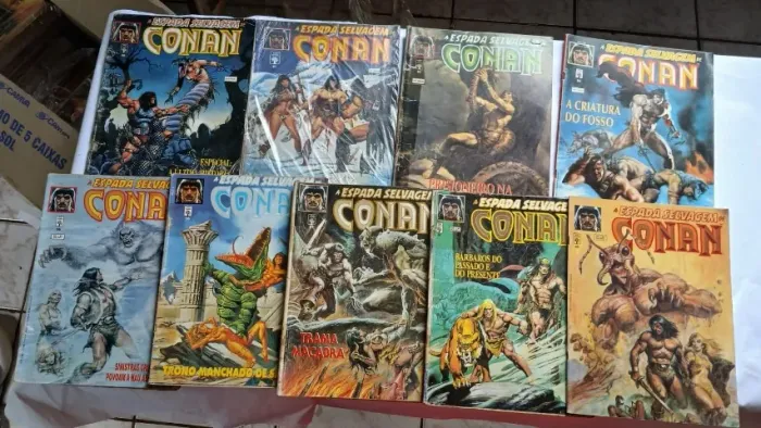 conan - 10 gibis a sua escolha