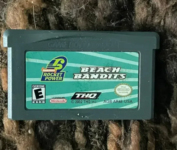CARTUCHO BEACH BANDITS ROCKT POWER NICKELODEON ORIGINAL THQ NINTENDO GBA GAMEBOY ADVANCE