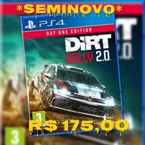 Dirt Rally 2.0 - PS4 / PS5 - Leia o anúncio 