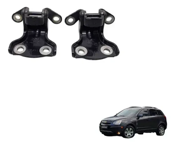 Par Dobradiça Porta Traseira Esquerda Gm Captiva 2011