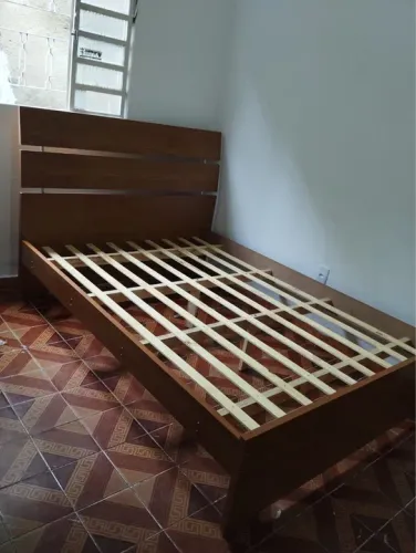 Cama casal de Madeira mdf