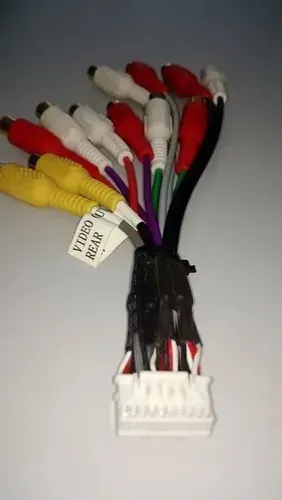 Chicote De Vídeo Clarion Dvd Vx709 Original Linha Mitsubishi - CAPA0442