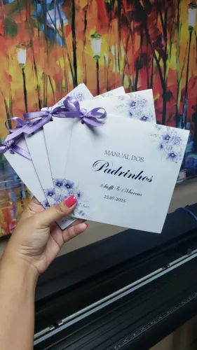 Manual para padrinhos casamento personalizado