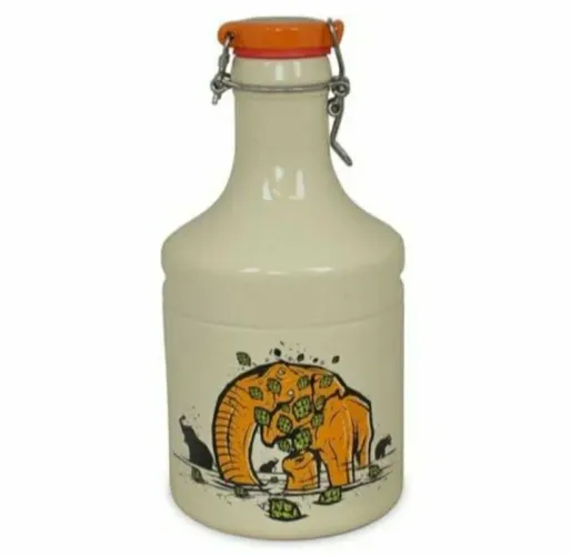 GROWLER PARA CERVEJA "STEEL-FESTIVAL", MARCA MONDOCERAM. NOVO.