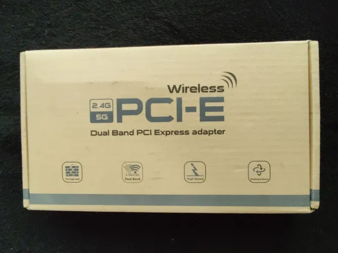 Adaptador Wi-Fi PCI-E Dual Band 2.4G/5G