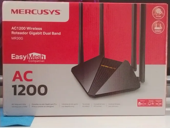 Roteador Mercusys AC1200 Gigabit Dual Band MR30G