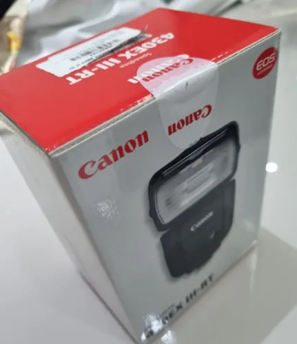 FLASH CANON SPEEDLITE 430EX III-RT - (NOVA NA CAIXA)