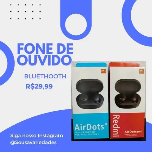 fone bluetooth simples