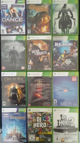 JOGOS XBOX 360 - PREÇOS NA DESCRIÇÃO 