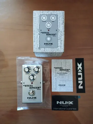 Pedal guitarra NUX Steel Singer Reissue dumble Ibanez ts9 Boss sd1