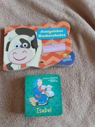 Livrinhos nfantis: Vaquinha Vivi e Isabel