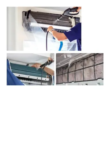 Limpeza e conserto de ar condicionado split