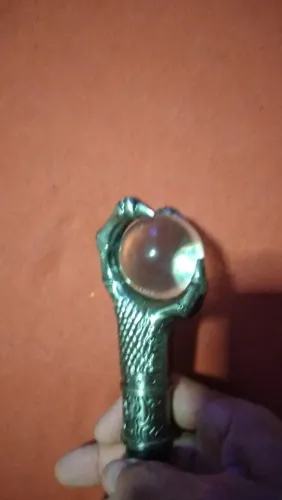 Bengala com faca para decoração